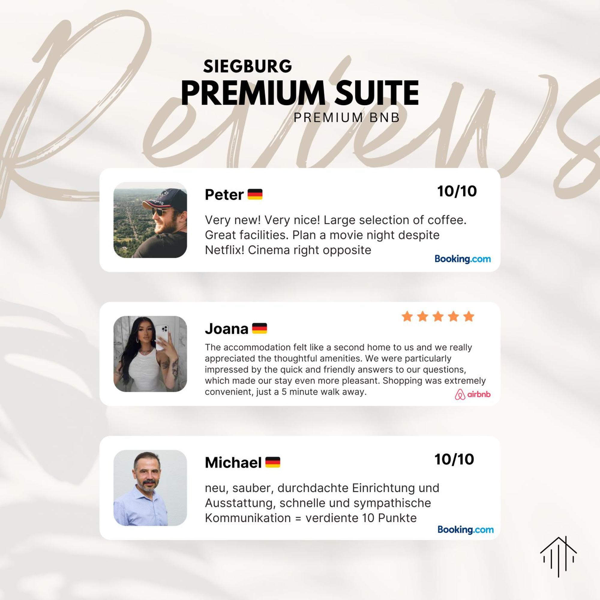 Business & Family - Zentral, 24H Check-In, Xxl Tv Apartment Siegburg Exterior photo